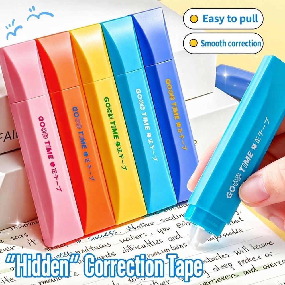 Correction Tape Roller - 펜 모양의 수정 테이프, 원래 종이