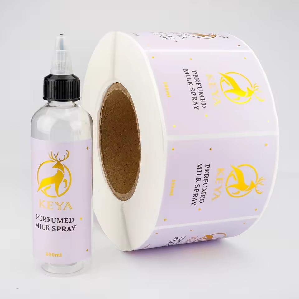 맞춤형 생분해성 샴푸 라벨 |   방수 비닐 PET 금 - Sticker Label Roll 리뷰 및 가격