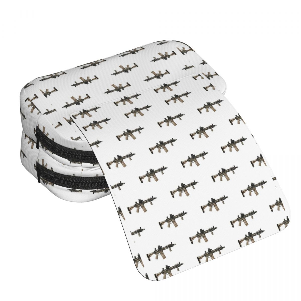 AR-15 탄색 위장 무늬 총 모양 연필 케이스 - 남 - Tan Stationery & Office Supply 리뷰 및 가격