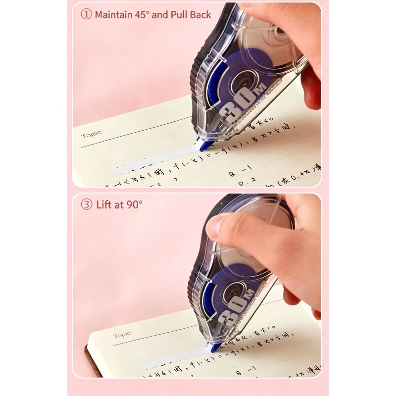 교정 테이프 3개/5개 세트, 8m 대용량, 부드러운  - Correction Tape Roller 리뷰 및 가격