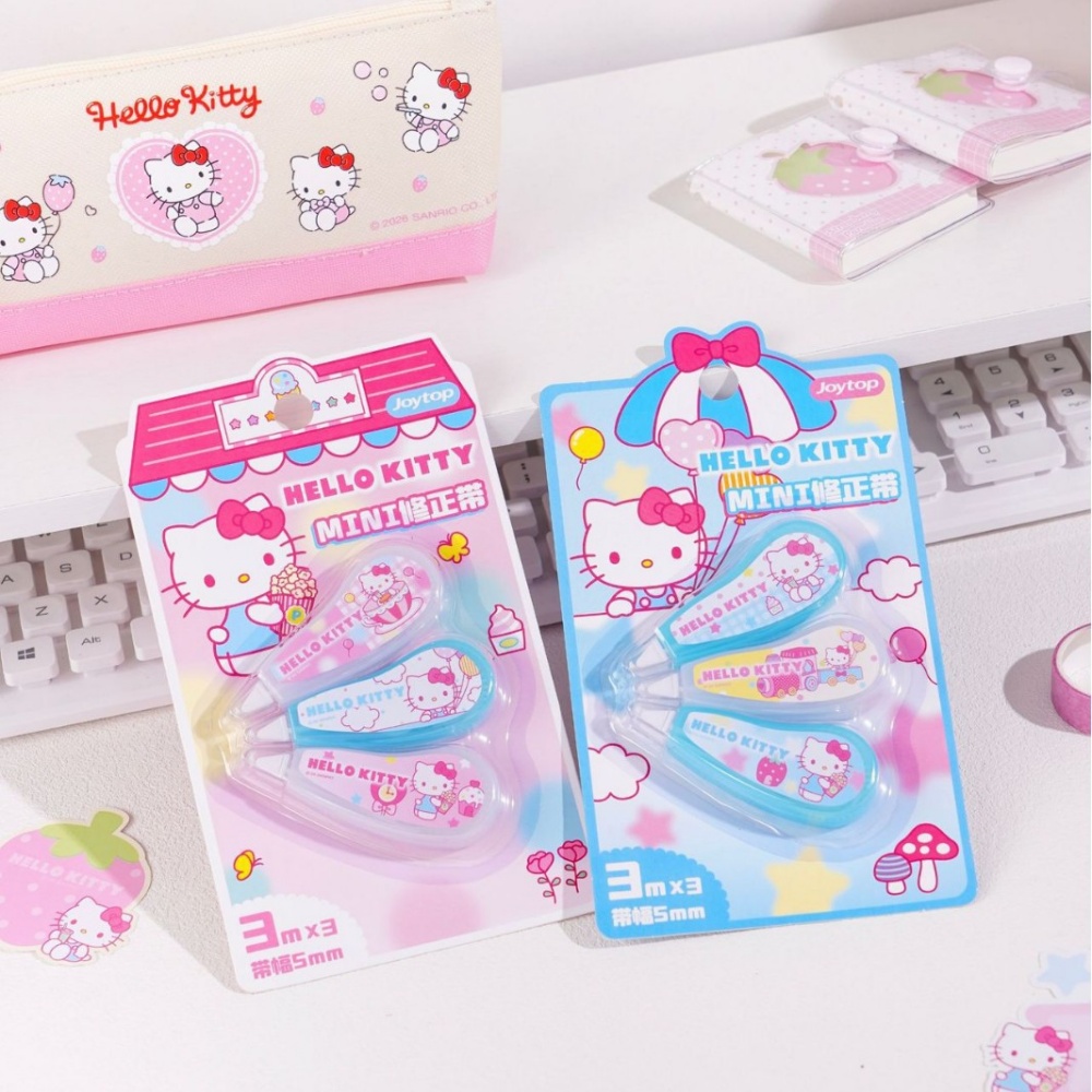 정품 헬로키티 수정테이프 산리오 카와이 화이트 아웃 롤 - Correction Tape Roller 리뷰 및 가격